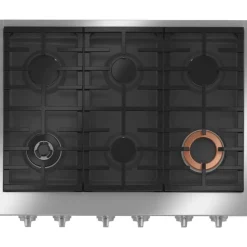 CAFE Table de cuisson Gaz Acier inoxydable 36" Acier inoxydable - CGU366P2TS1