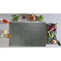 CAFE Table de cuisson Induction Acier inoxydable 30
