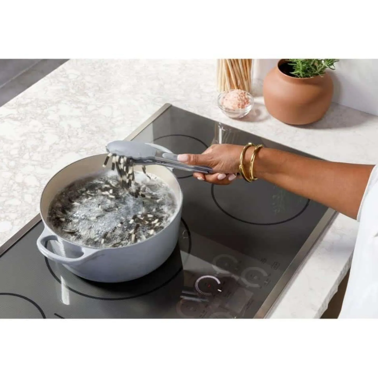 CAFE Table de cuisson Induction Acier inoxydable 30" Acier inoxydable - CHP90302TSS