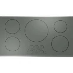 CAFE Table de cuisson Induction Acier inoxydable 36" Acier inoxydable - CHP90362TSS