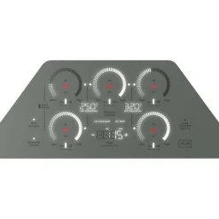 CAFE Table de cuisson Induction Acier inoxydable 36