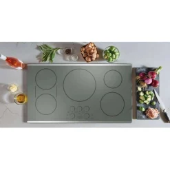 CAFE Table de cuisson Induction Acier inoxydable 36