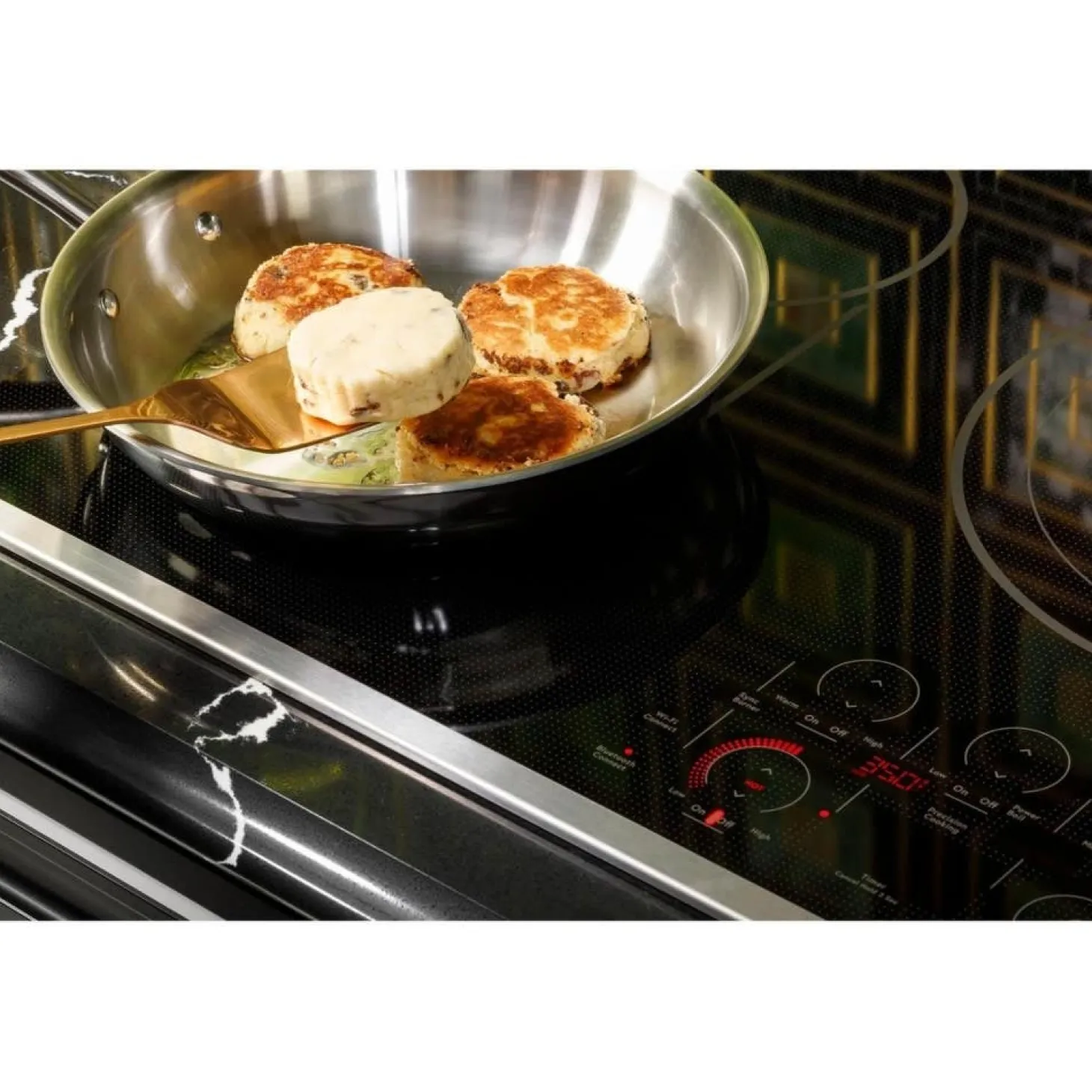 CAFE Table de cuisson Vitrocéramique Acier inoxydable 36" Acier inoxydable - CEP90362TSS