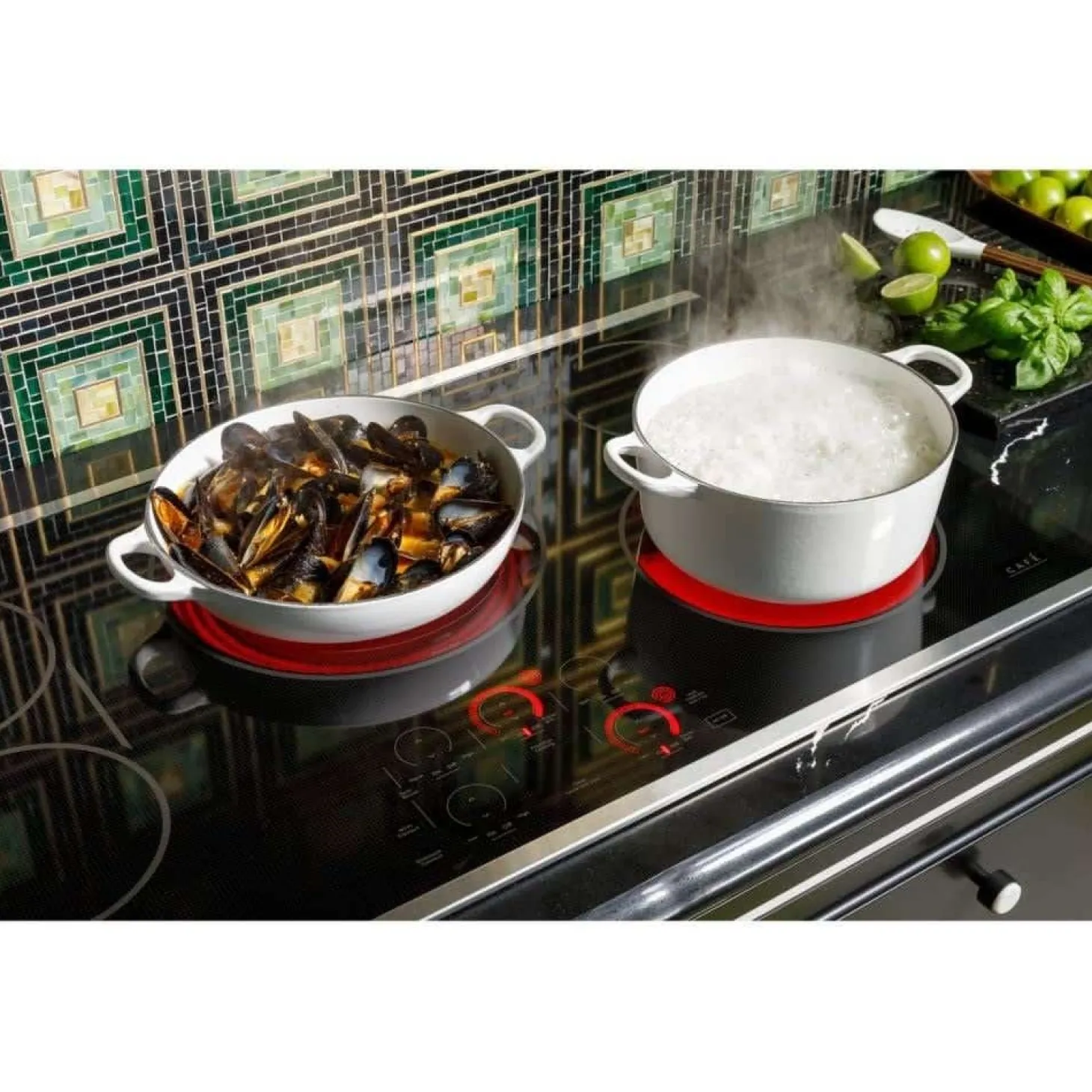 CAFE Table de cuisson Vitrocéramique Noir 30" Noir - CEP90301TBB