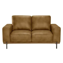 Causeuse avec assises profondes - brun