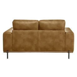 Causeuse avec assises profondes - brun