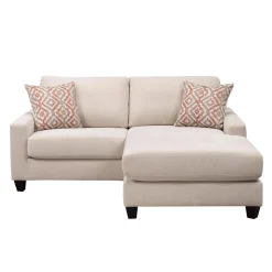 Causeuse avec chaise longue réversible