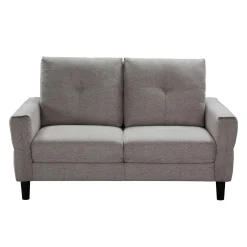 Causeuse en tissu - beige