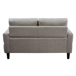 Causeuse en tissu - beige