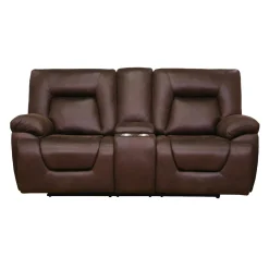 Causeuse inclinable avec console