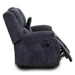 Causeuse inclinable avec console et porte-gobelets