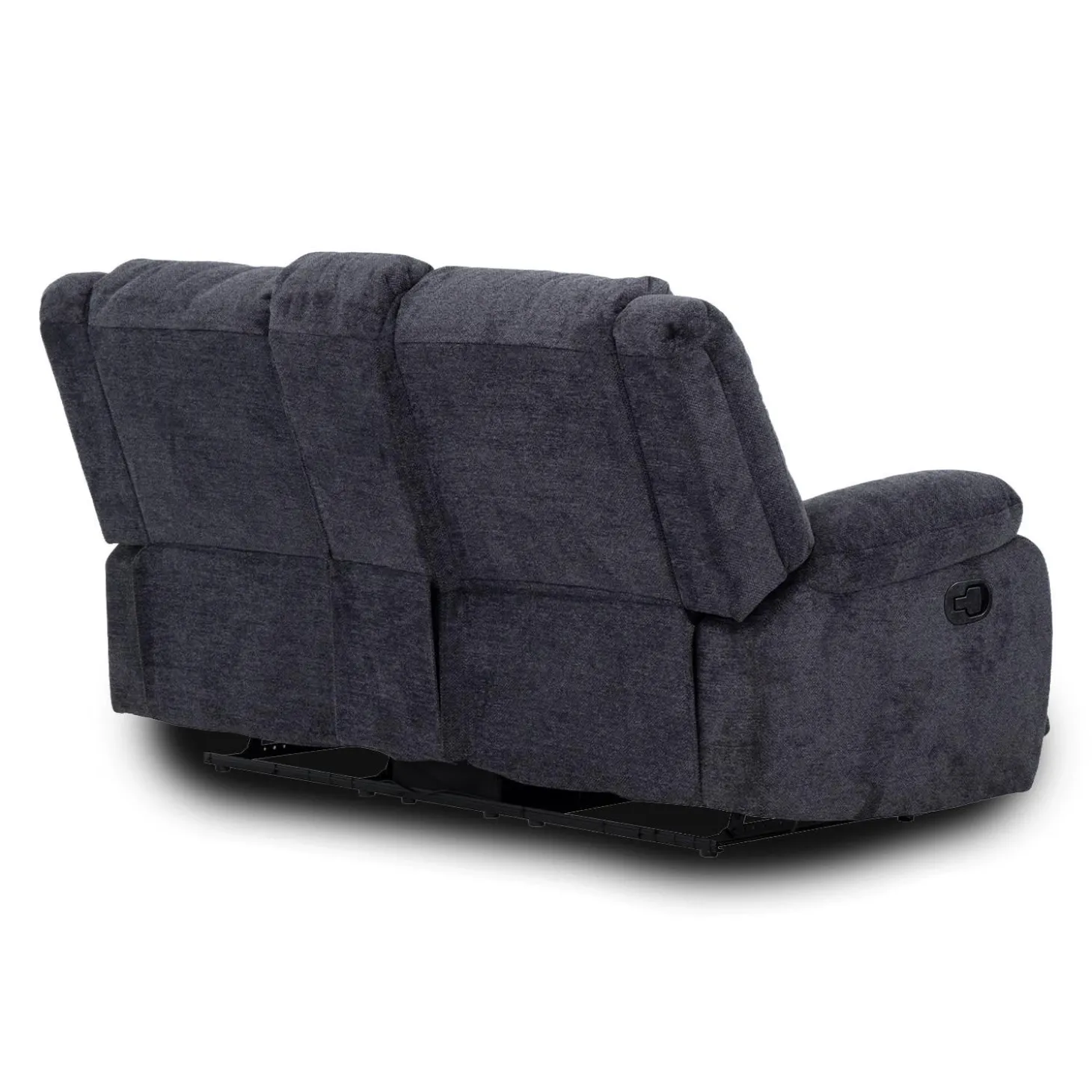 Causeuse inclinable avec console et porte-gobelets