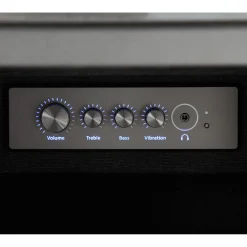 Causeuse inclinable électrique avec appuis-tête ajustables, console et système de son immersif