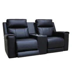 Causeuse inclinable électrique avec massage, chaleur, console et système de son intégré