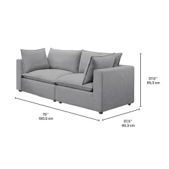 Causeuse modulaire - 2 mcx