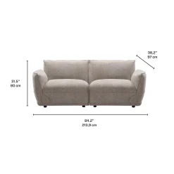 Causeuse modulaire - 2 mcx