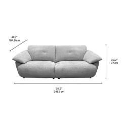 Causeuse modulaire - 2 mcx