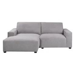 Causeuse modulaire avec chaise longue à gauche - 2 mcx