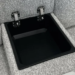 Causeuse modulaire inclinable électrique et console avec système audio intégré - 3 mcx