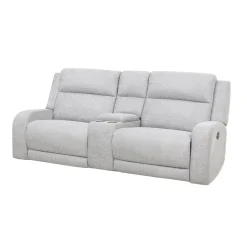 Causeuse modulaire inclinable et console avec rangement et porte-gobelets - 3 mcx