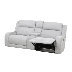 Causeuse modulaire inclinable et console avec rangement et porte-gobelets - 3 mcx