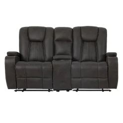 Causeuse modulaire inclinable avec console - 3 mcx