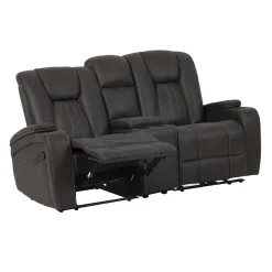 Causeuse modulaire inclinable avec console - 3 mcx