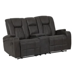 Causeuse modulaire inclinable avec console - 3 mcx