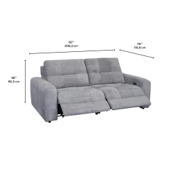 Causeuse modulaire électrique inclinable - 2 mcx