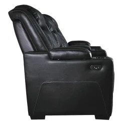 Causeuse modulaire électrique inclinable avec console et porte-gobelets - 3 mcx