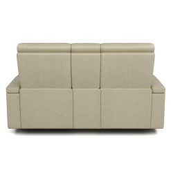 Causeuse modulaire électrique inclinable avec massage, chaleur et console - 3 mcx