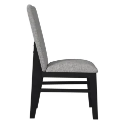 Chaise (boite de 2) - tissu gris