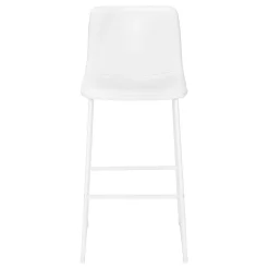 Chaise de bureau - blanc simili-cuir / sureelevee - Monarch