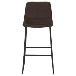 Chaise de bureau - brun simili-cuir / sureelevee - Monarch