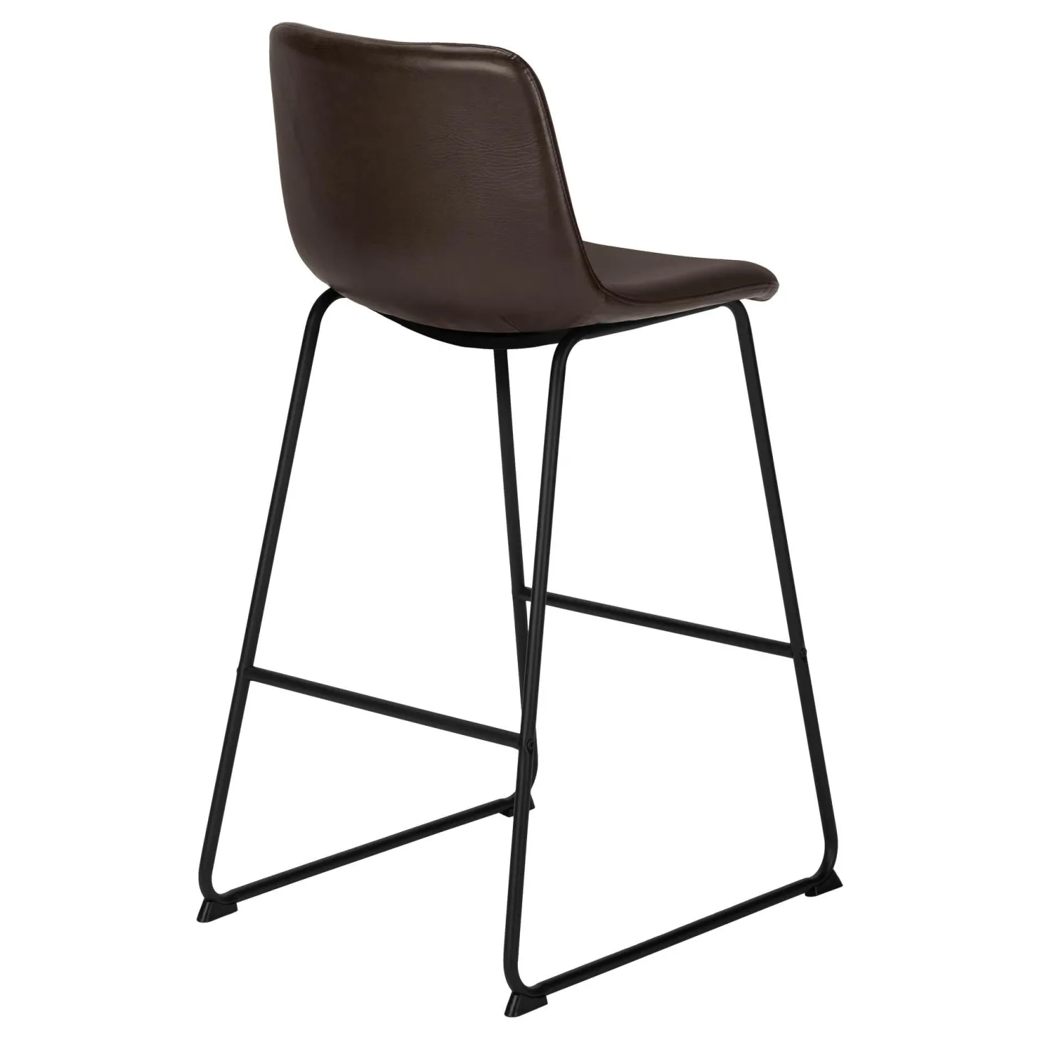 Chaise de bureau - brun simili-cuir / sureelevee - Monarch