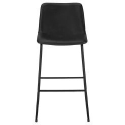 Chaise de bureau - noir simili-cuir / sureelevee - Monarch