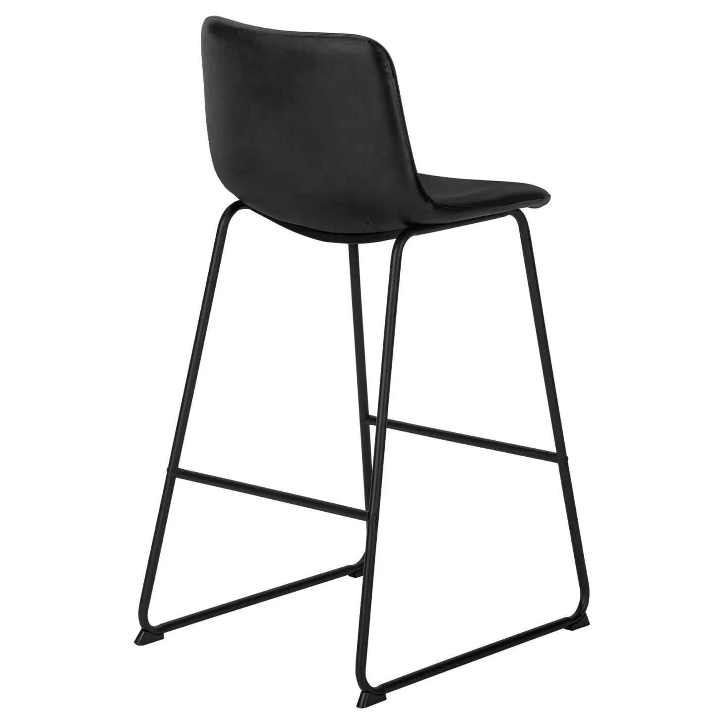 Chaise de bureau - noir simili-cuir / sureelevee - Monarch