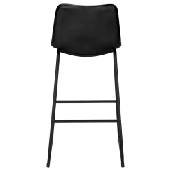 Chaise de bureau - noir simili-cuir / sureelevee - Monarch