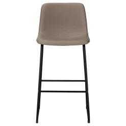 Chaise de bureau - taupe simili-cuir / sureelevee - Monarch