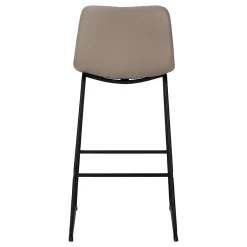 Chaise de bureau - taupe simili-cuir / sureelevee - Monarch