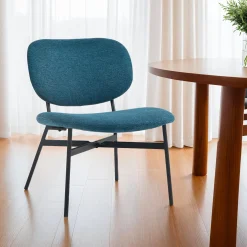 Chaise de salle à manger - bleu