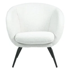 Chaise rembourrée - blanc