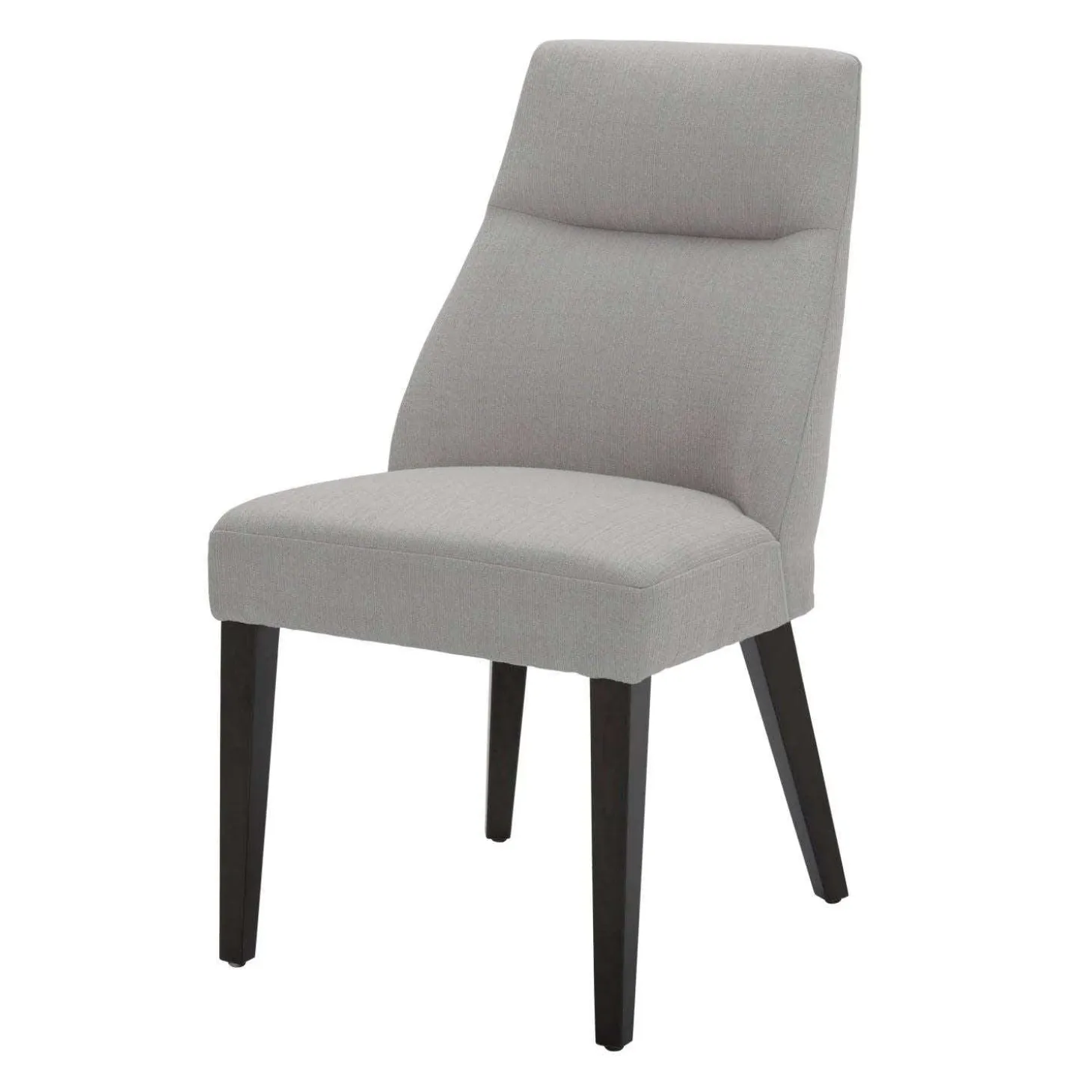 Chaise rembourrée - gris