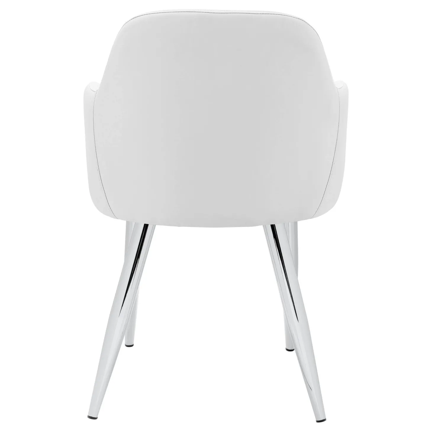 Chaises avec accoudoirs (bte de 2) - blanc - Monarch