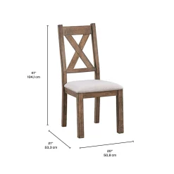 Chaises (bte de 2) - beige