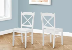 Chaises (bte de 2) - blanc - Monarch
