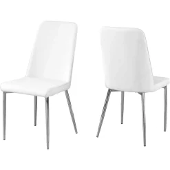 Chaises (bte de 2) - blanc - Monarch