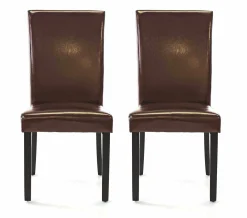 Chaises (bte de 2) - brun