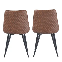 Chaises (bte de 2) - brun