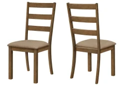 Chaises (bte de 2) - brun - Monarch